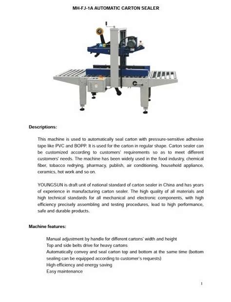 Cartoon Tapping Machine Fj D At Rs Carton Taping Machine In