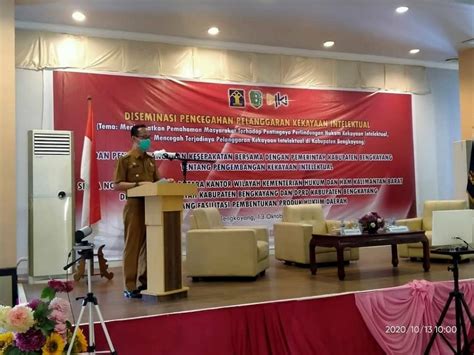 PJ BUPATI BENGKAYANG MEMBUKA KEGIATAN DISEMINIASI PENCEGAHAN