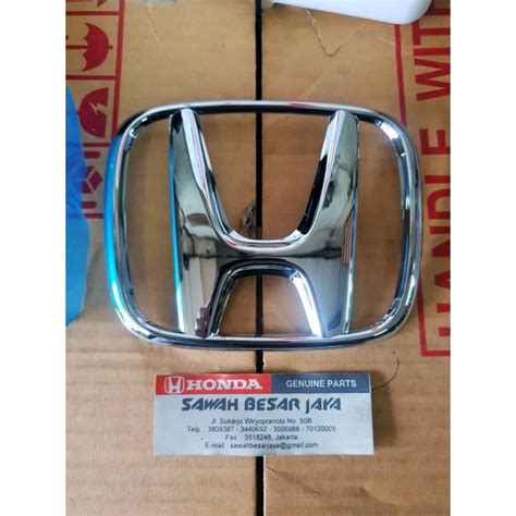 Jual Emblem Logo Lambang Huruf H Gril Grill Depan Honda New Hrv Jazz