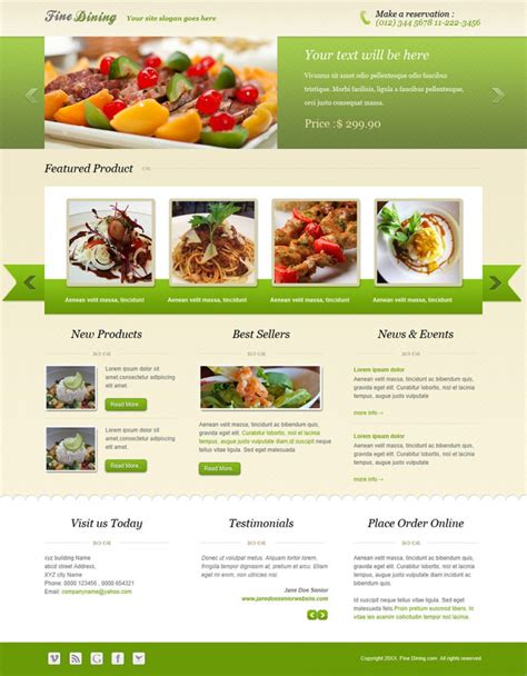 10 Best Restaurant Landing Page Templates | Free & Premium Templates