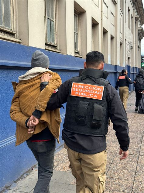 Temuco Inspectores Detienen A Delincuentes Fueron Liberados Porque No