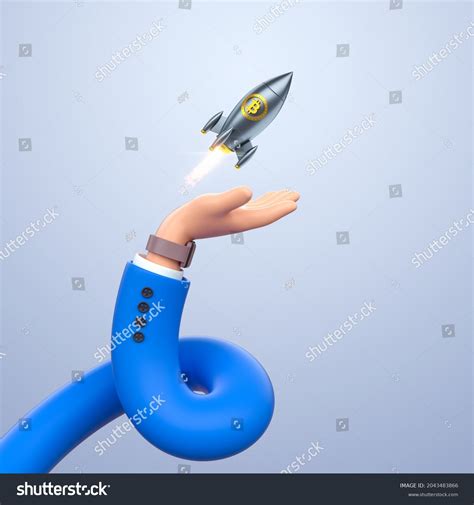 3d Render Funny Cartoon Character Flexible Stock Illustration 2043483866 | Shutterstock