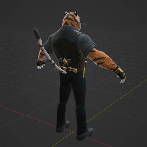 Oscar - Fortnite 3D Model by Shevraar