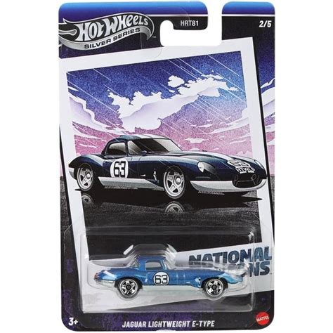 Hot Wheels Silver Series National Icons Jaguar Lightweight E Type