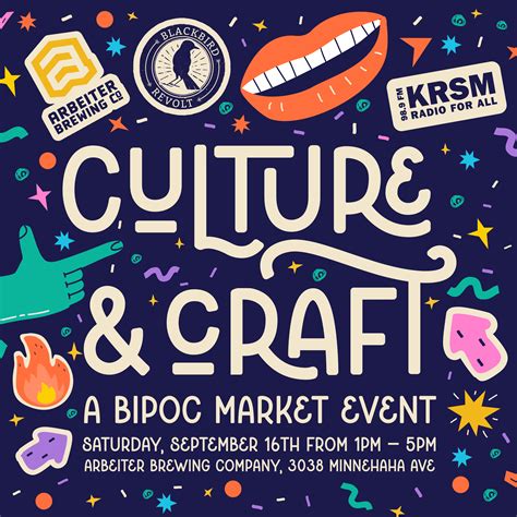 Culture & Craft: A BIPOC Market Event - Longfellow Community Council