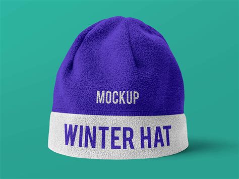 Free Winter Beanie Hat Mockup PSD Set - Good Mockups