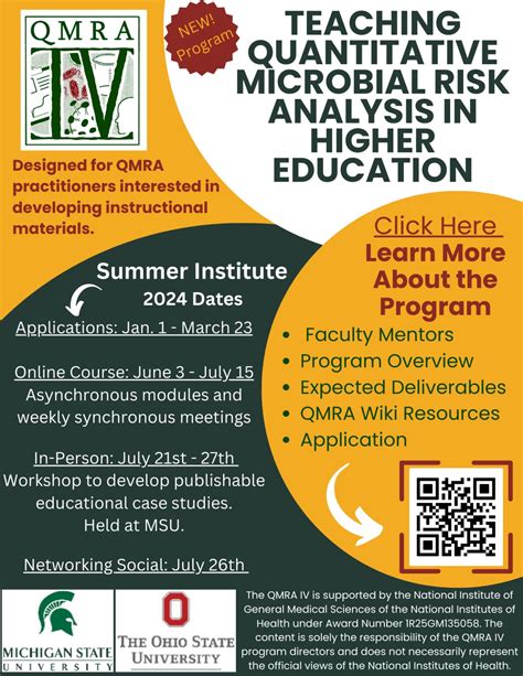 We've extended our deadline! Please consider applying to the QMRA IV ...