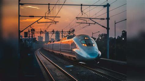 Delhi Ahmedabad Bullet Train High Speed Train Travel From Delhi To