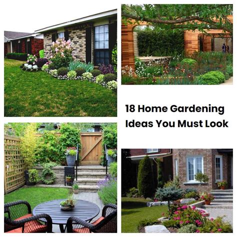 18 Home Gardening Ideas You Must Look | SharonSable