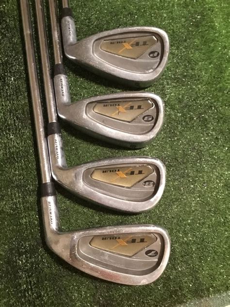 Knight Golf Tfx Tour Oversize Irons Set 3 Pw Steel Shafts Sidelineswap