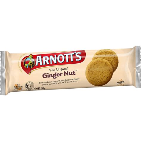 Arnott S Ginger Nut Plain Biscuits Biscuits G Woolworths