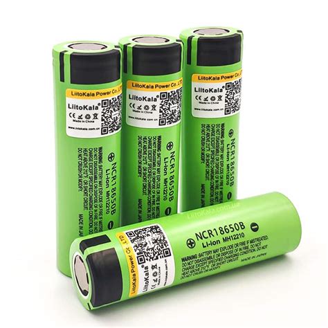 2024 Аккумулятор 18650 LiitoKala Lii 34B 3400mAh NCR18650B 6A