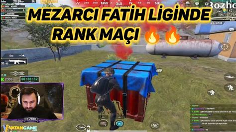 FATİH LİGİ FULL RUSH RANK MAÇI Kaos Mezarcı pubg mobile yayın