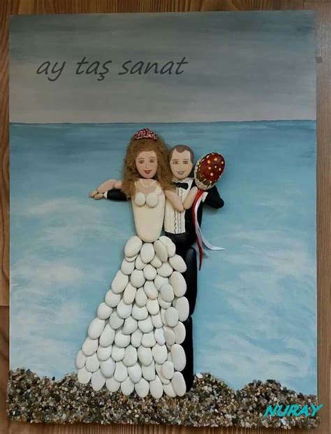 A Painting Of A Bride And Groom Holding Each Other S Hands With Words