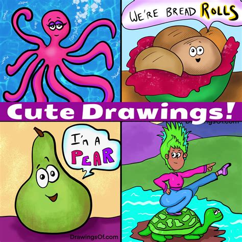 Cute Drawings Sketches To Make You Smile Drawings Of