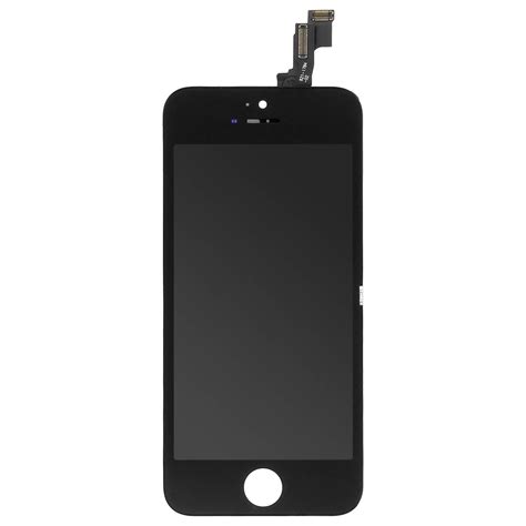 Avizar Ecran LCD IPhone 5S SE Vitre Tactile Compatible Noir