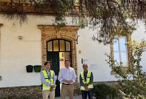 El Presidente Del Puerto De Huelva Visita Las Instalaciones Del Faro