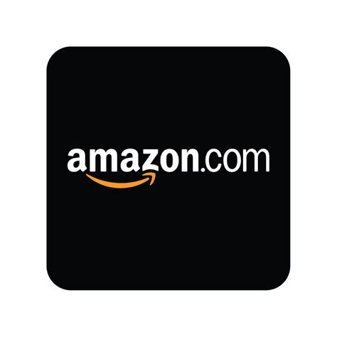high quality white amazon square logo  creative design