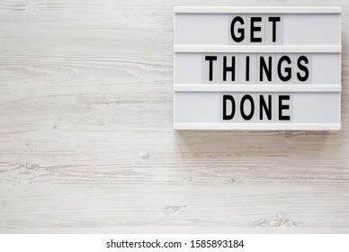 132 Getting things done quotes Images, Stock Photos & Vectors ...