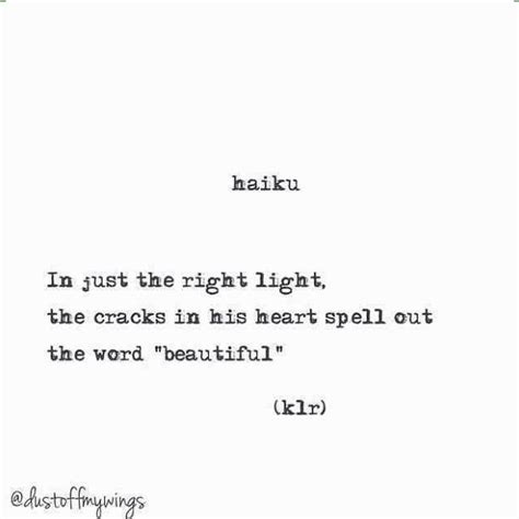 Beautiful Haiku Poem Poems Poetry Klr Quotes Life Love Haiku Poems