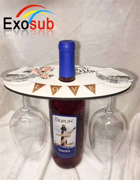 Sublimation Blank Wine Glass Holdersublimation Blanks Mdf Etsy