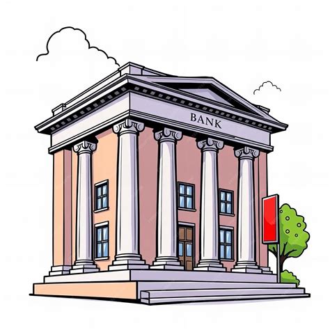 drawing of a bank 8