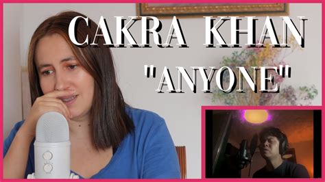 Cakra Khan Anyone Reaction Videos Youtube