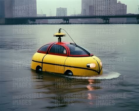 A yellow submarine-car - Impossible Images - Unique stock images for ...