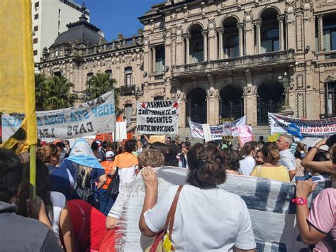 Docentes Y M Dicos Autoconvocados Volvieron A Marchar Y Anunciaron Un