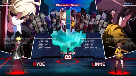 Under Night In Birth Exe Late On Steam