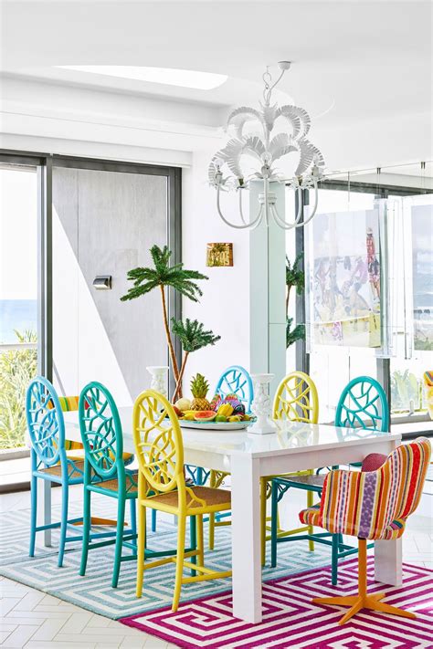 67+ Colorful Dining Room (VIBRANT COLORS) - Chic Dining Rooms | Dining ...