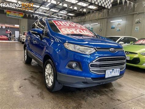 2016 Ford Ecosport Trend Bk Wagon