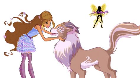 Winx Club Flora And Amarok Png By Gallifrey93 On Deviantart