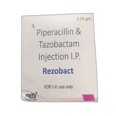 Liquid Piperacillin And Tazobactam Injection Ip At Best Price In Pune