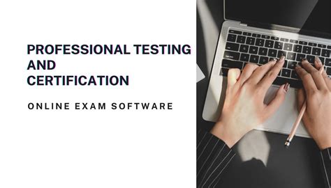 exam software  certification  professional testing