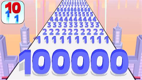 Number Masters Tall Man Run Layers Roll Number Merge Play