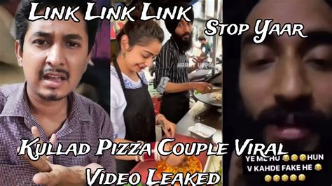 Pizza ওয়ালার Video হোলো ভাইরাল Kullad Pizza Couple Viral Video