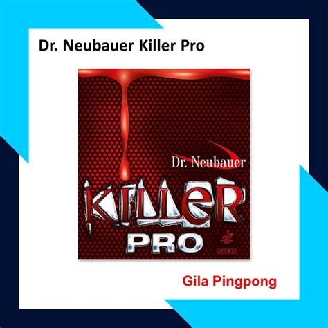 Jual Karet Rubber Tenis Meja Pingpong Bintik Dr Neubauer Killer Pro Dr