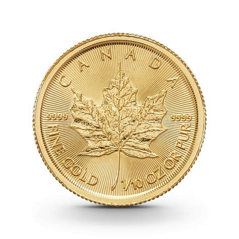 1 10 oz Maple Leaf Goldmünze online kaufen Degussa Goldhandel