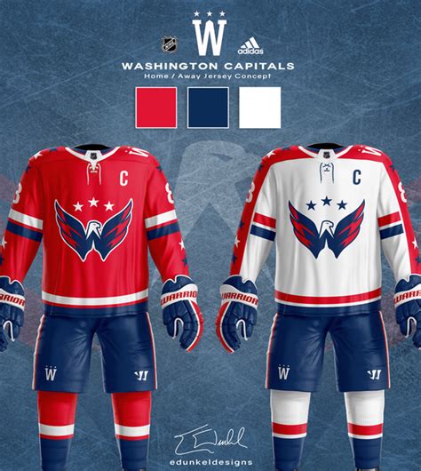 A Deeper Look into the Adidas Reverse Retro Jersey: Washington Capitals ...