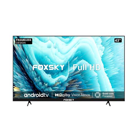 Buy Foxsky Cm Inch Full Hd Led Smart Android Tv With Ultra