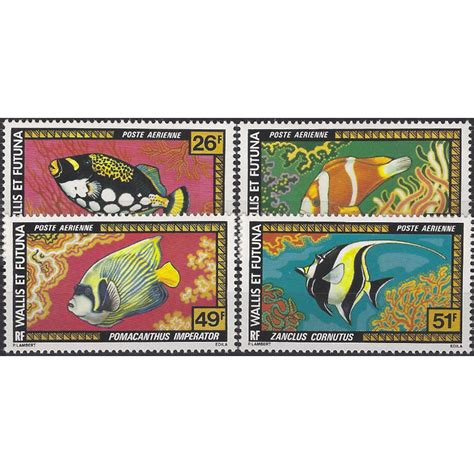 Poissons Timbres Poste A Rienne De Wallis Et Futuna N S Rie Neuf