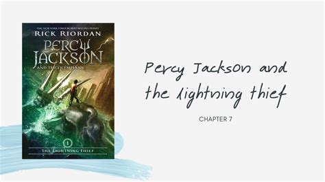 Percy Jackson Audiobook The Lightning Thief Chapter Seven Book 15