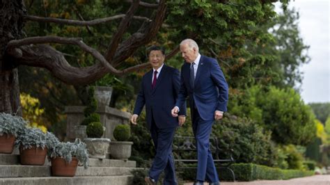 Friedliche Übernahme Xi Jinping teilte US Präsident Joe Biden