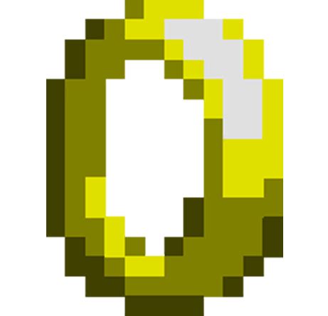 Sonic Ring Pixel Art