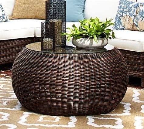 Round Woven Coffee Table Foter