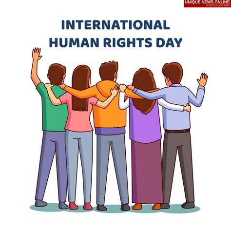 Human Rights Day Instagram Caption Whatsapp Status Poster