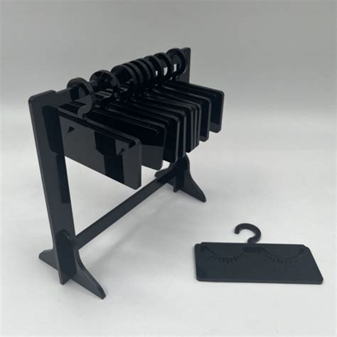 Eyelash Storage Eyelash Holder Rack Mini Acrylic Eyelash Hanger Rack