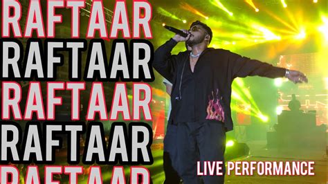 Raftaar Concert Raftaar Live Concert In Surat Raftaar Live