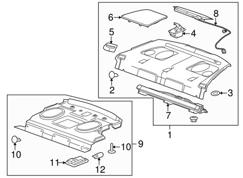 Buick Lacrosse Pkg Tray Trim Gmpartsdirect